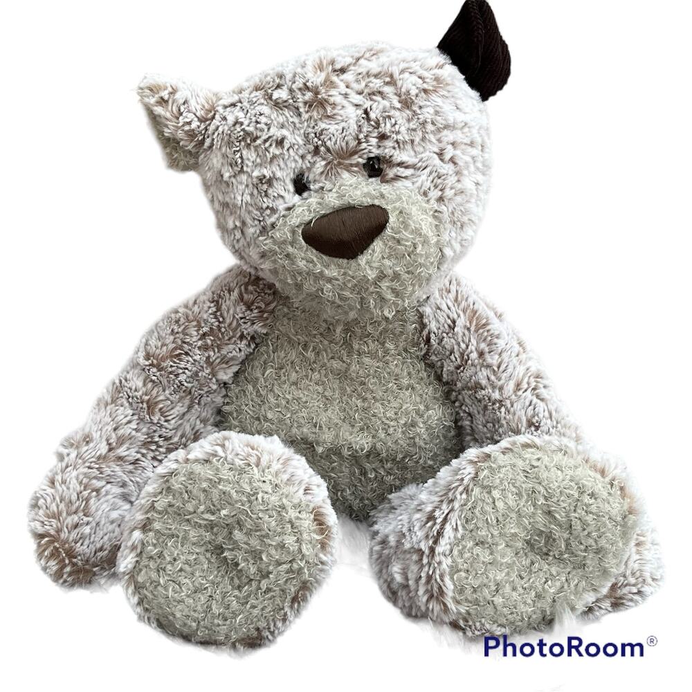 Demdaco Giving Collection Handmade W/Love Teddy Bear Plush Bean Bag Big Paws 17"